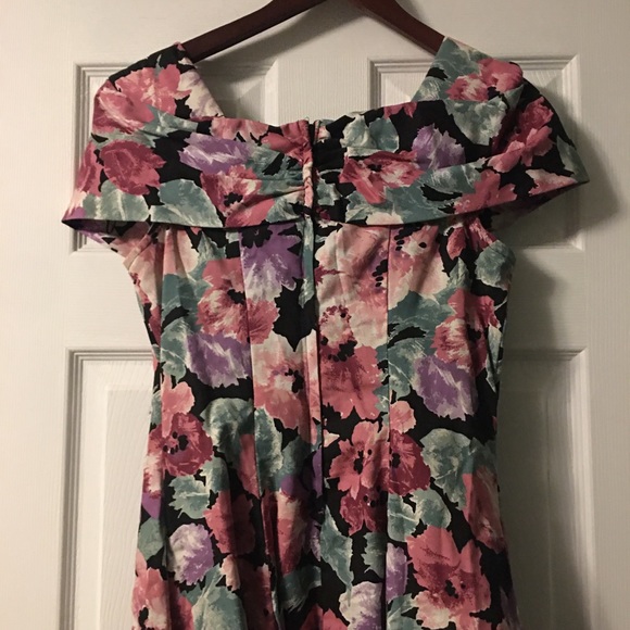 D.B.Y. Ltd Vintage 80’s Retro Formal Cocktail Party Dress Size 13 - Picture 6 of 15